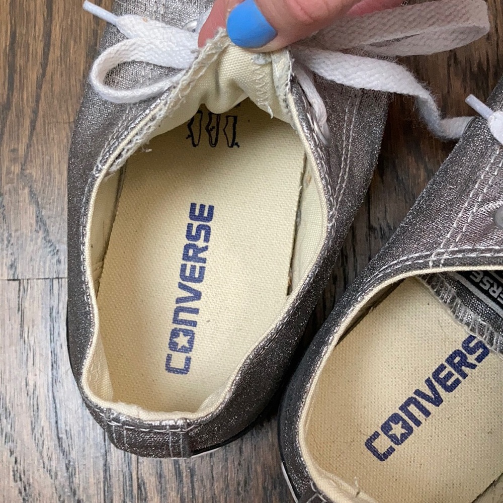 Metallic Converse - Picture 7 of 10